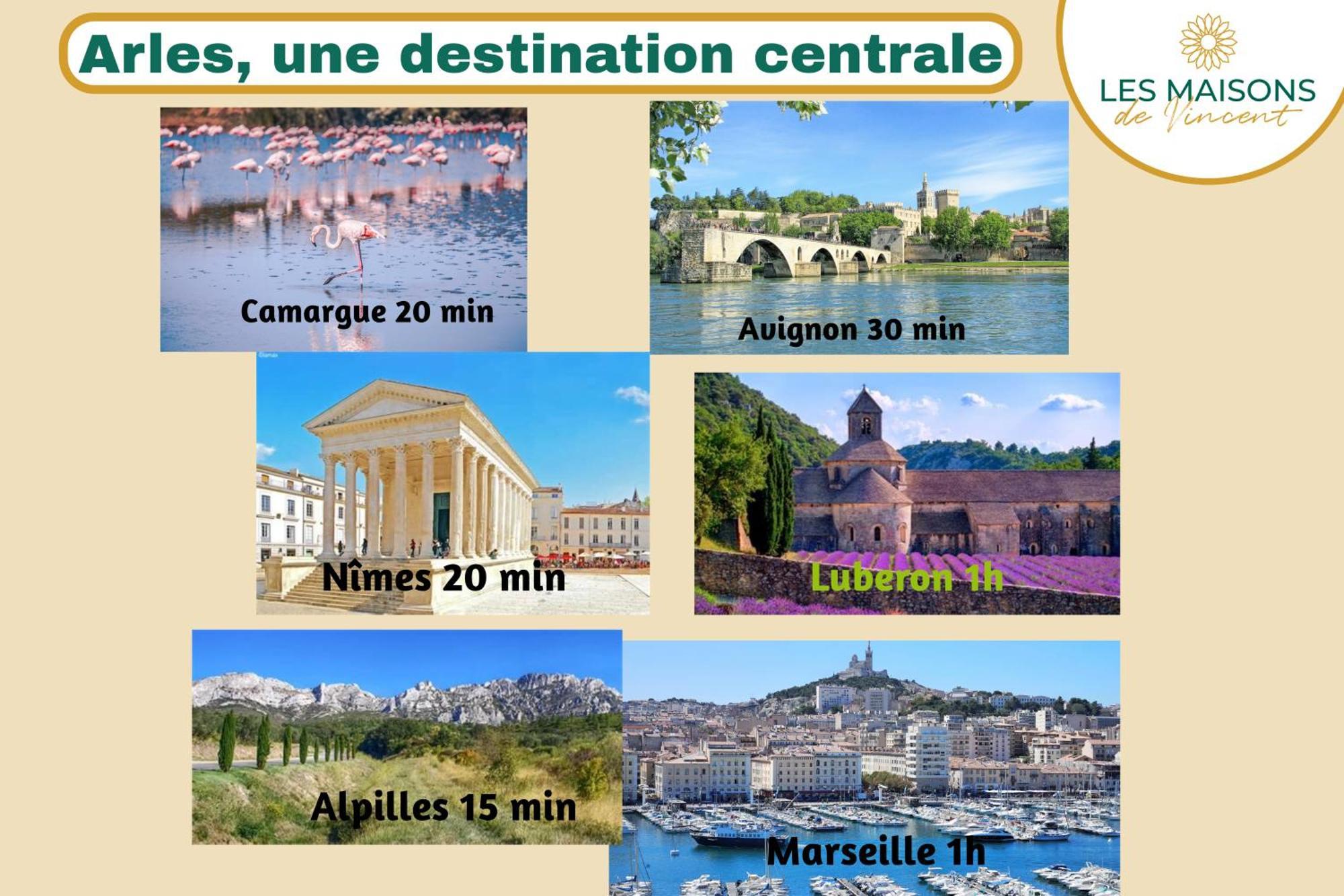 Ferienwohnung Renne - Vue Imprenable Sur Le Rhone Arles Exterior foto