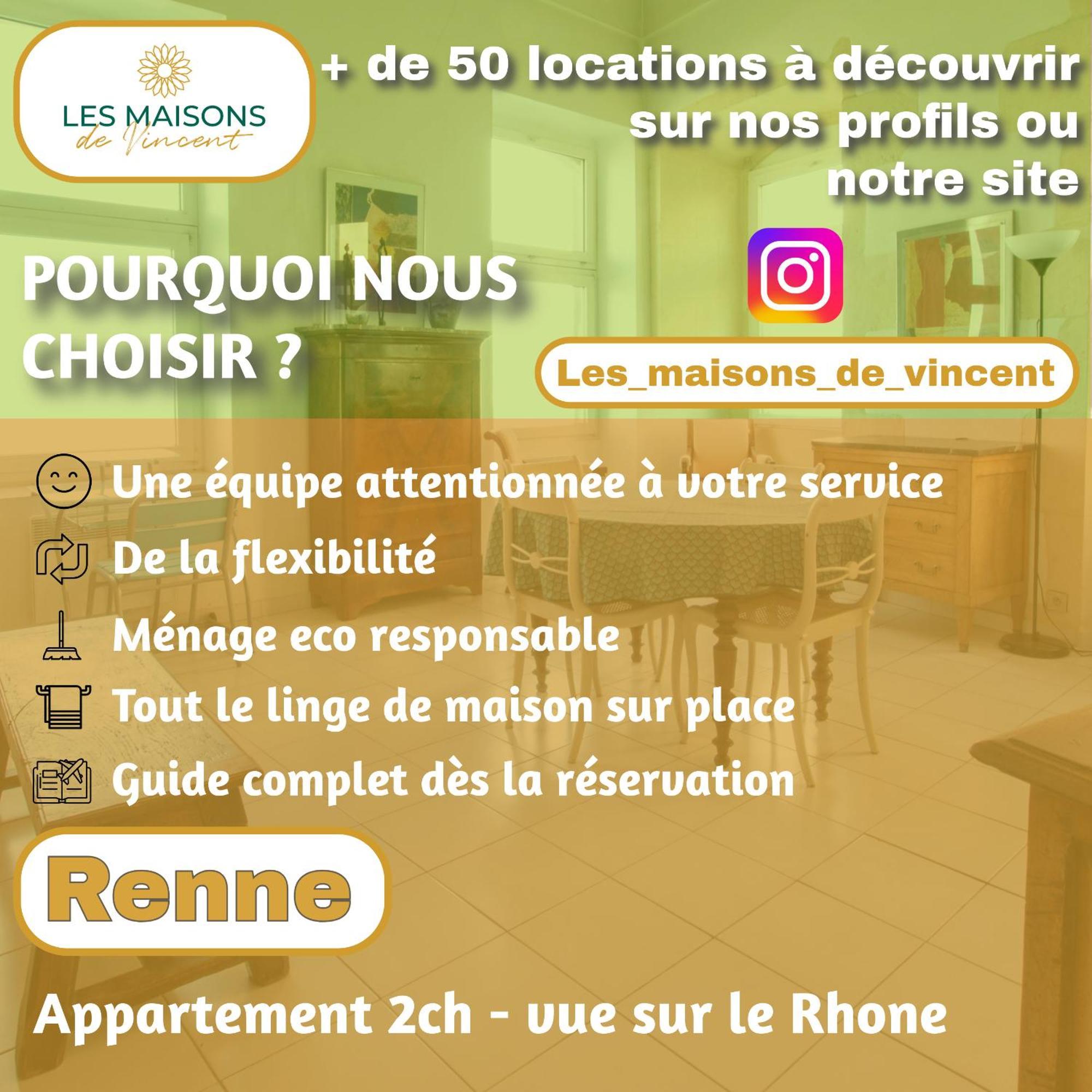 Ferienwohnung Renne - Vue Imprenable Sur Le Rhone Arles Exterior foto